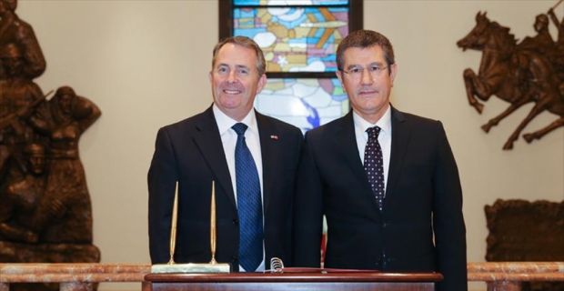 Milli Savunma Bakanı Canikli, İngiltere Uluslararası Ticaret Bakanı Fox ile
