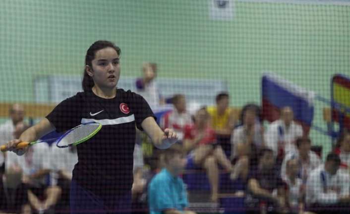 İşitme Engelliler Avrupa Gençler Badminton Şampiyonası’nda milli sporcu Hale Nur