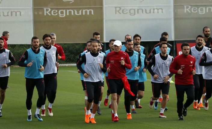 A Milli Futbol Takımı, Karadağ ile oynayacağı özel maç için