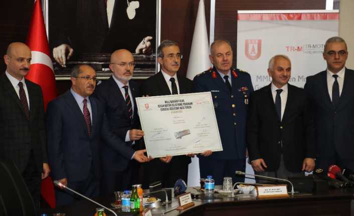 Savunma Sanayi Başkanlığı ile TR Motor arasında "Milli Muharip Uçak