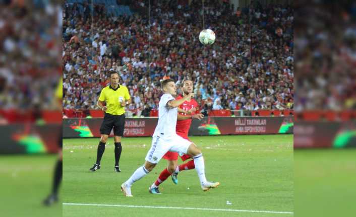 UEFA Uluslar B Ligi’nde Türkiye, Trabzon’da Rusya’yı konuk etti. Müsabaka