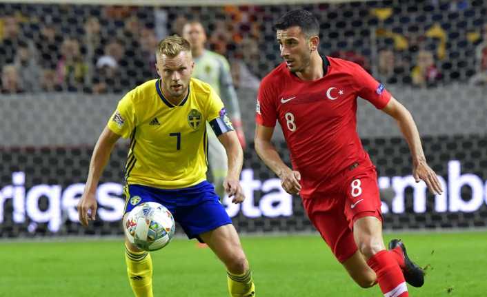 UEFA Uluslar Ligi B grubunda oynanan Türkiye ile İsveç karşılaştı.