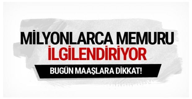 Memur enflasyon farkı zamlarının açıklanmasıyla birlikte milyonlarca memurun beklediği haber