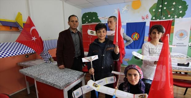 Bingöl Üniversitesi Havacılık ve Dağcılık Kulübünce, Bingöl İşitme Engelliler Okulunda