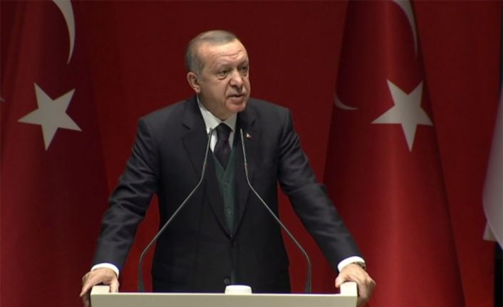 Cumhurbaşkanı Erdoğan, "Her gün, her saat susmak bilmeyen kriz söylemlerine,