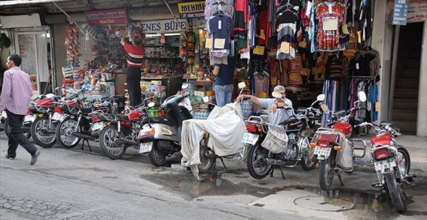 Motosiklet sayısının 3,1 milyonu geçtiği Türkiye'de, Kilis'teki motosiklet sayısı otomobil