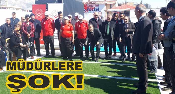 Yaşlılar Haftası nedeniyle Erzincan 100. Yıl Atatürk Huzurevi Yaşlı Bakım
