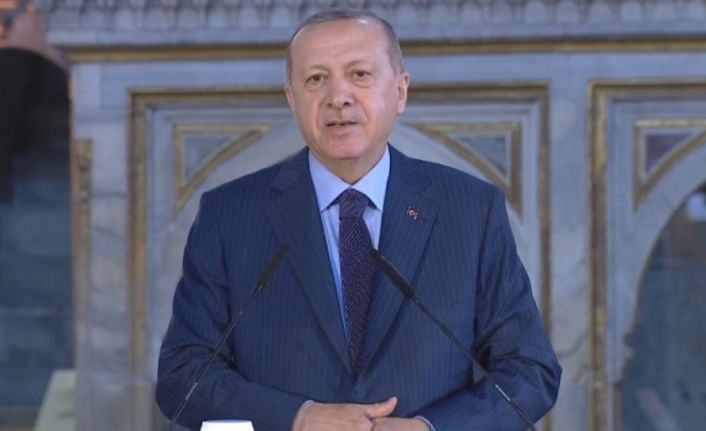 Cumhurbaşkanı Recep Tayyip Erdoğan, Yeditepe Bienali’nin açılışında yaptığı konuşmada kültürel