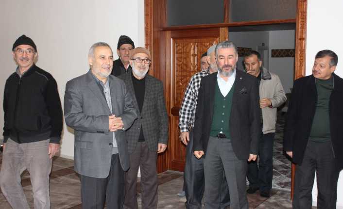 Erzincan İl Müftüsü Mehmet Emin Çetin, Dostlar Derneği Başkanı Şevki