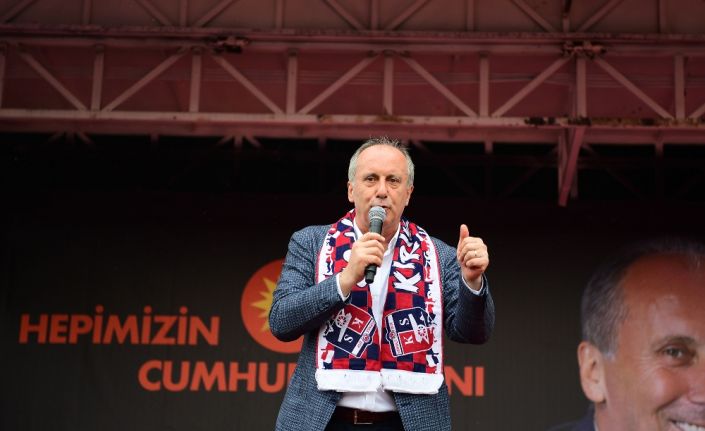 CHP Cumhurbaşkanı adayı ve Yalova Milletvekili Muharrem İnce, Almanya Başbakanı