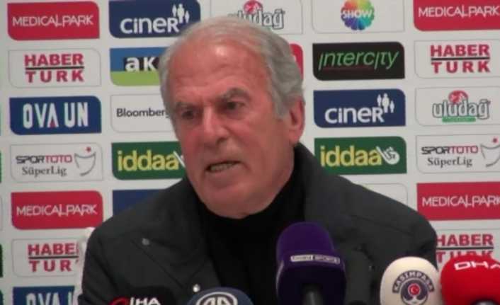 Kasımpaşa Teknik Direktörü Mustafa Denizli, kupada mağlup ettikleri Menemen Belediyespor