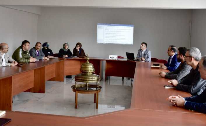 "Anadolu Mektepleri Yazar Okumaları" Mustafa Kutlu Erzincan Paneli'nin Son Hazırlık