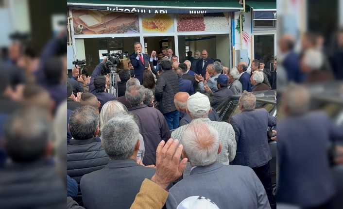 CHP Erzincan Milletvekili Adayı Mustafa Sarıgül seçim çalışmalarına devam ediyor.