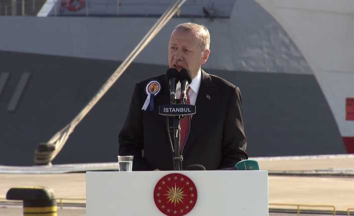 Cumhurbaşkanı Erdoğan, "Doğu Akdeniz’deki doğal kaynakların ülkemiz ve KKTC dışlanarak