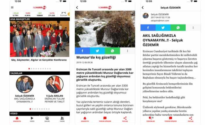 13 Şubat Medya Grubu bünyesinde barınan Nehaber24.com kendi mobil uygulamasını