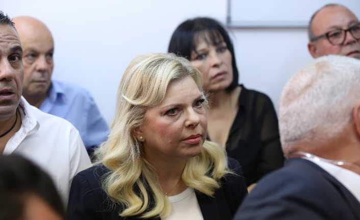 İsrail Başbakanı Binyamin Netanyahu’nun eşi Sara Netanyahu, dolandırıcılıkla yargılandığı davanın