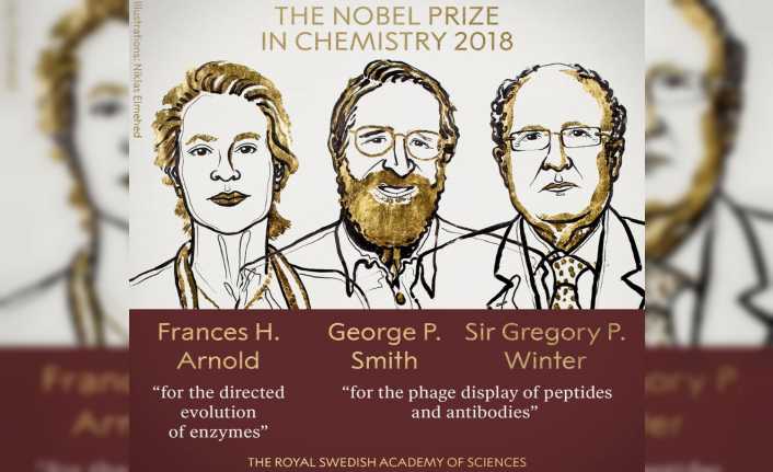 İsveç Kraliyet Bilimler Akademisi Nobel Kimya Ödülü’nün bu seneki sahiplerini
