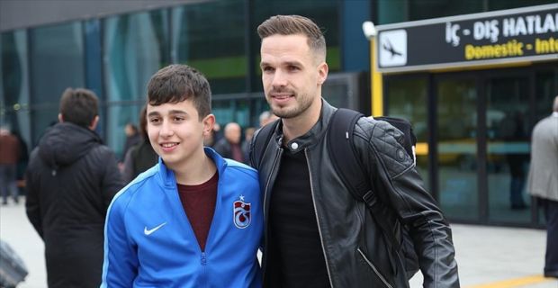 Trabzonspor'un transferi için anlaşmaya vardığı Çek futbolcu Filip Novak, Ordu'ya