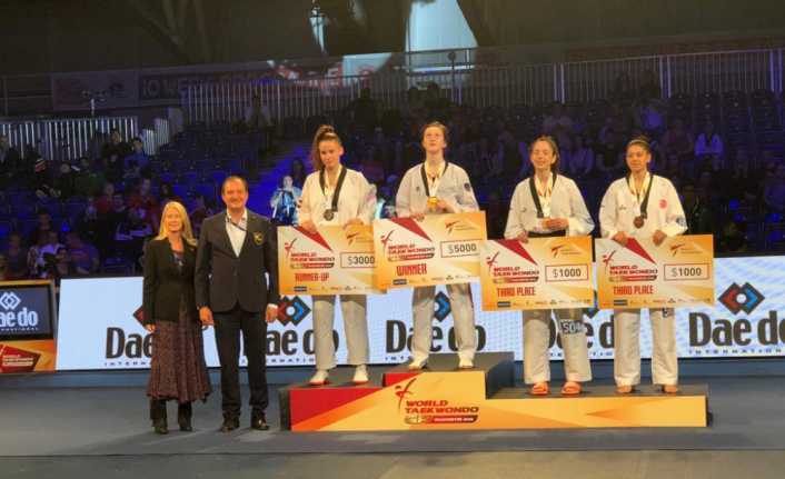 Dünya Tekvando (WT) Grand Prix 4. Seri Müsabakaları’nda milli tekvandocu