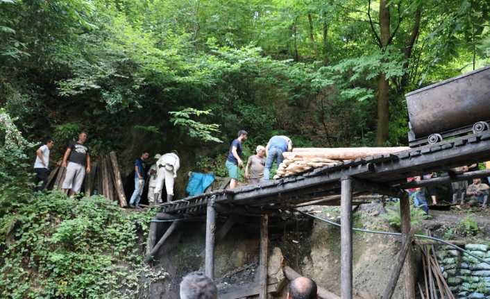 Zonguldak’ta kaçak olarak işletilen maden ocağında yaşanan göçükte 2 işçinin