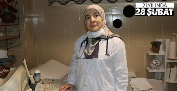 Adana'da 28 Şubat sürecinde, başörtüsü gerekçesiyle istifaya zorlanan Dr. Münevver