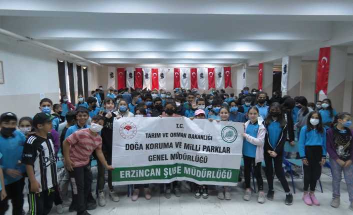 Erzincan Doğa Koruma ve Milli Parklar Şube Müdürlüğü ekipleri tarafından