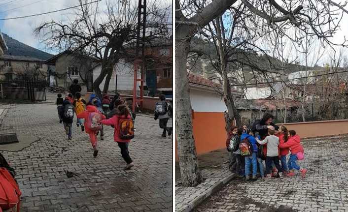 Bursa’da cuma günü okullar hafta sonu tatil olmasına rağmen onlarca