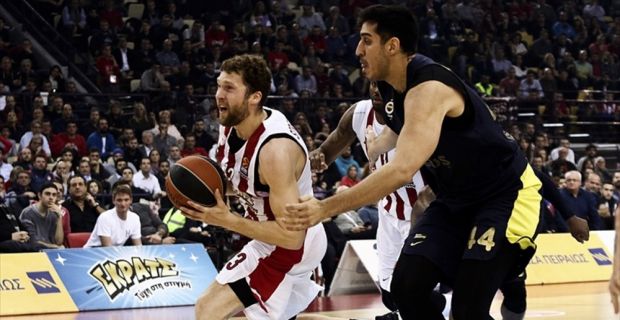 Basketbolda THY Avrupa Ligi'nin 21. haftasında Fenerbahçe, Yunanistan temsilcisi Olympiakos'a