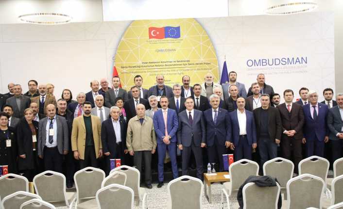 Kamu Başdenetçisi Şeref Malkoç’un katılımları ile Erzincan’da bir dizi program
