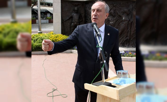 CHP Yalova Milletvekili Muharrem İnce, CHP’nin Cumhurbaşkanı ve büyükşehir belediye