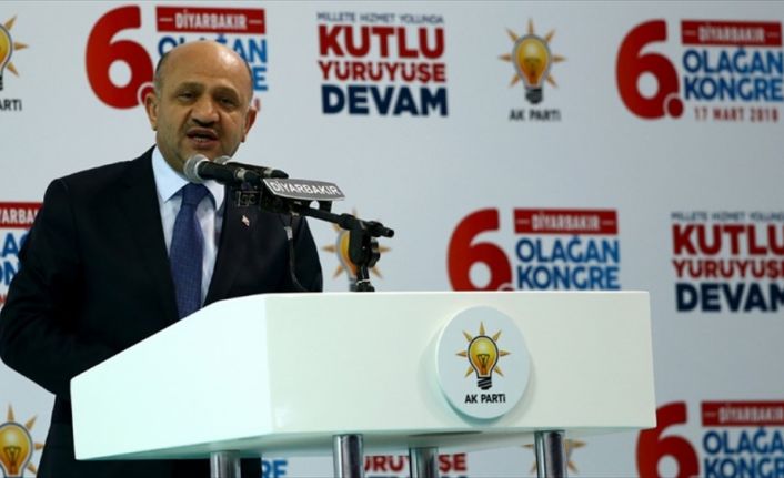 AK Parti Diyarbakır 6. Olağan İl Kongresi'nde konuşan Başbakan Yardımcısı