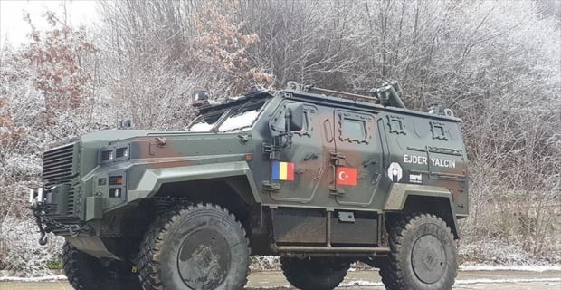 Nurol Makina tarafından üretilen Ejder Yalçın 4x4 Zırhlı Muharebe Aracı'nın