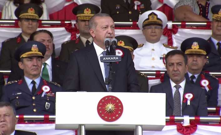 Cumhurbaşkanı Recep Tayyip Erdoğan, "Ordumuzu FETÖ ve PKK başta olmak