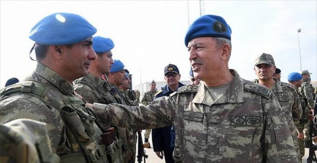Genelkurmay Başkanı Akar, Zeytin Dalı Harekatı'nda görev alan Mehmetçik'e "Yedi