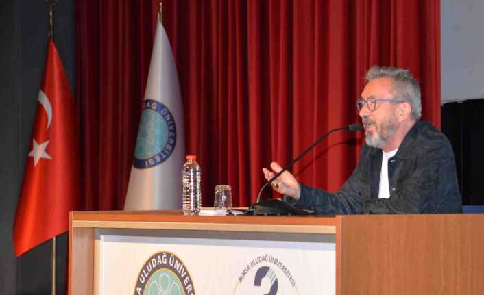 Ünlü yönetmen ve yapımcı Osman Sınav, Bursa Uludağ Üniversitesi öğrencilerine,