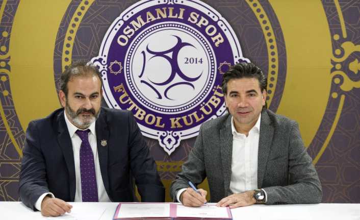 Spor Toto 1. Lig ekiplerinden Osmanlıspor, Teknik Direktör Osman Özköylü