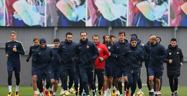 Osmanlıspor, deplasmanda Beşiktaş ile oynayacağı Ziraat Türkiye Kupası maçının hazırlıklarına