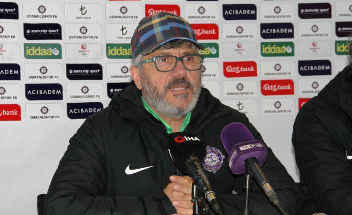 Spor Toto 1. Lig’de mücadele veren Osmanlıspor, Teknik Direktör Mustafa