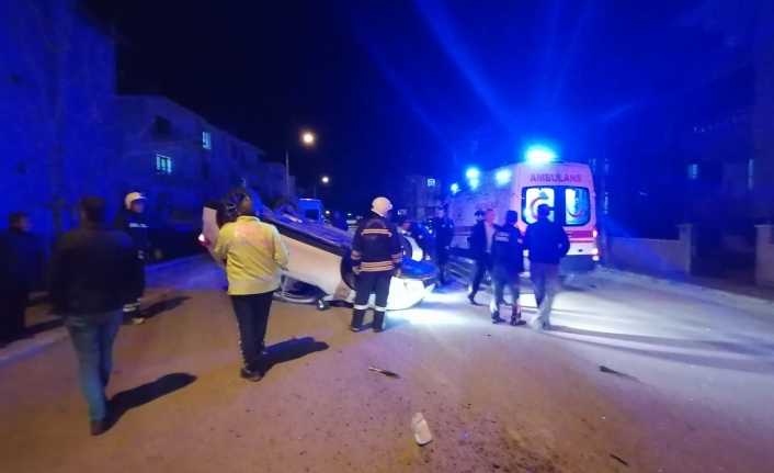 Erzincan’da meydana gelen trafik