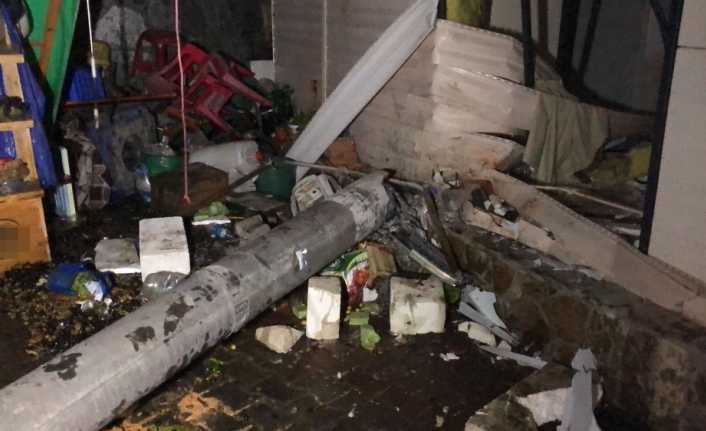 Bursa Mudanya’da alkolü sürücünün kullandığı cip, önce hafif ticari aracı