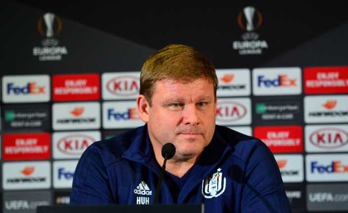Anderlecht Teknik Direktörü Hein Vanhaezebrouck, “Oyuncuların hataları nedeniyle gruptan çıkma
