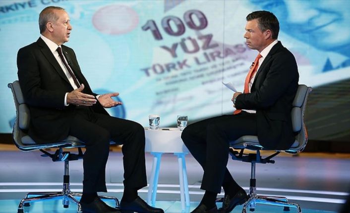 Cumhurbaşkanı Erdoğan, Bloomberg TV'ye verdiği mülakatta Başkanlık seçimlerini kazanması halinde