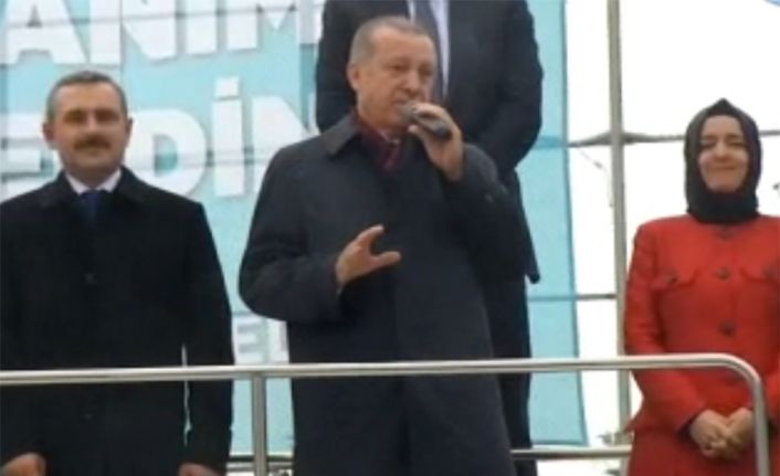 Cumhurbaşkanı Recep Tayyip Erdoğan, “Paralel devlet nerede, Pensilvanya’da, onunla beraber