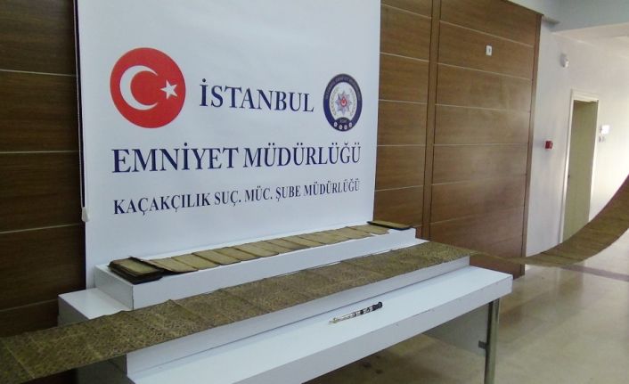 İstanbul’da tarihi eser kaçakçılarına yönelik düzenlenen operasyonda, Peygamberlerin soy şeceresinin