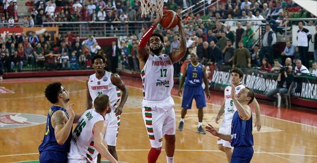 FIBA Şampiyonlar Ligi A Grubu 10. hafta maçında Pınar Karşıyaka,