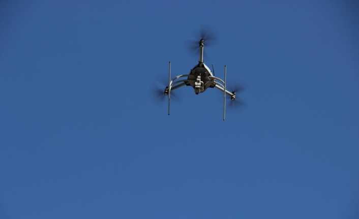 Sivas’ta drone ile gökyüzünden