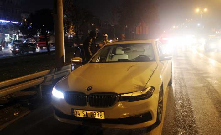 İstanbul Bağcılar’da yoldan karşıya geçmeye çalışan Suriye uyruklu bir kişi,