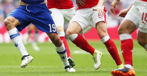 İngiltere Premier Lig'de dün oynanan ve 2-2 berabere biten Arsenal-Chelsea