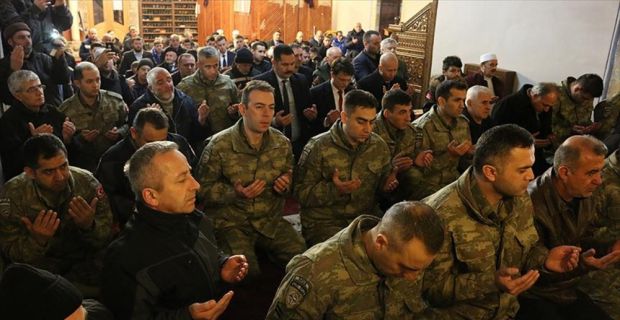 Kosova’nın güneybatısındaki Prizren'de, Türk Silahlı Kuvvetlerince (TSK) Suriye'nin Afrin bölgesinde