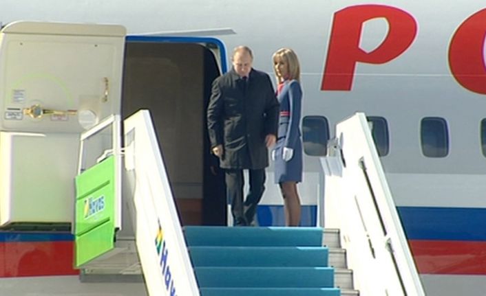 Rusya Devlet Başkanı Vladimir Putin, Ankara’ya geldi. 